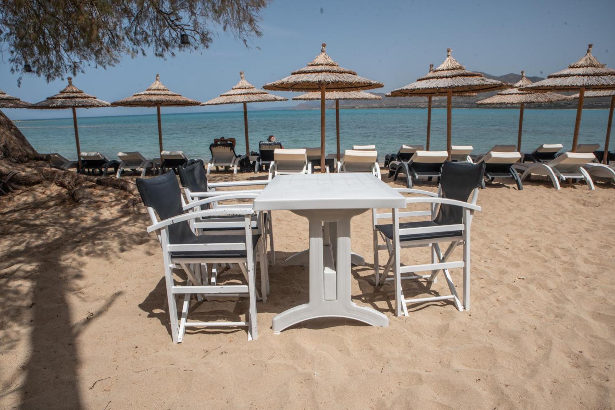 Coralli Rooms & Restaurant Elafonissos Exterior foto